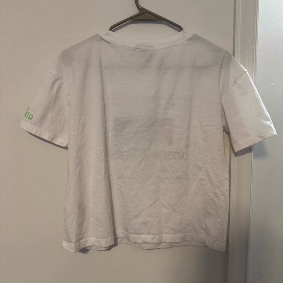 ZARA x DISNEY Little Mermaid Instant Match Graphic Tee T-Shirt Cropped Boxy Fit - Picture 4 of 6